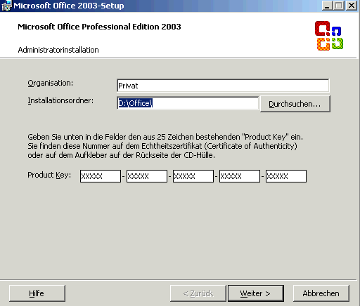 microsoft office 2003 professional edition